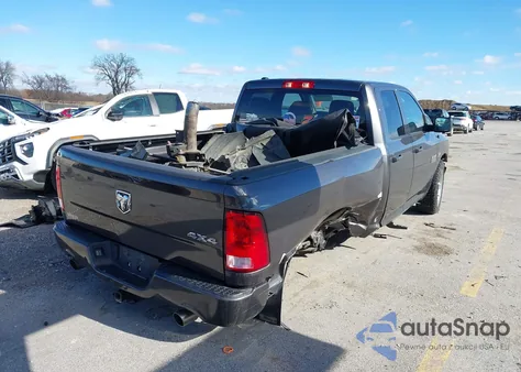 2018 Ram 1500 Express 4X4 6'4 Box from USA, damaged, VIN 1C6RR7FT5JS122051